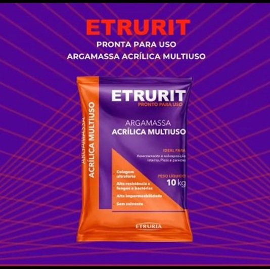 Argamassa Colante para Quartzo Etrurit Ultra Branca 10 Kg - Image 2
