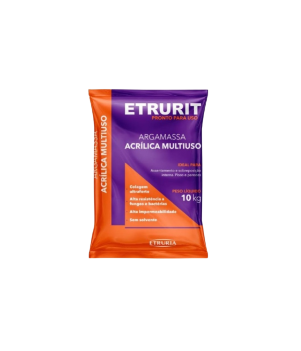 Argamassa Colante para Quartzo Etrurit Ultra Branca 10 Kg