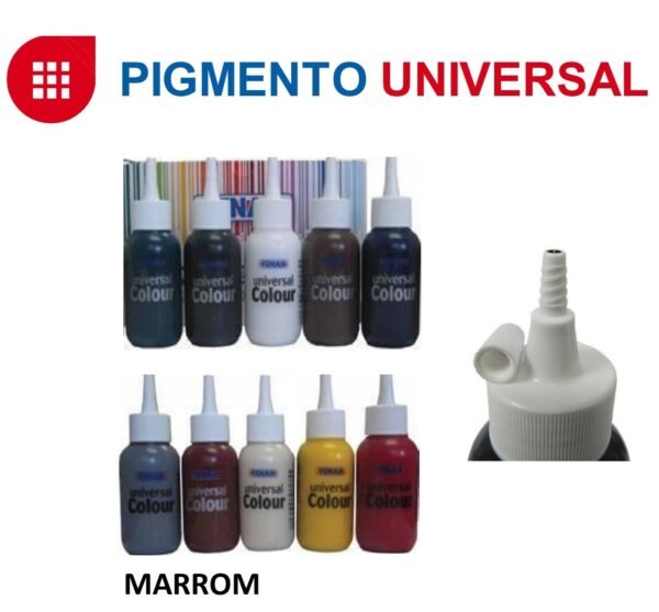 Pigmento Colorante Universal Marrom Tenax 75 ml